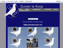 Tablet Screenshot of duiventekoop.nl